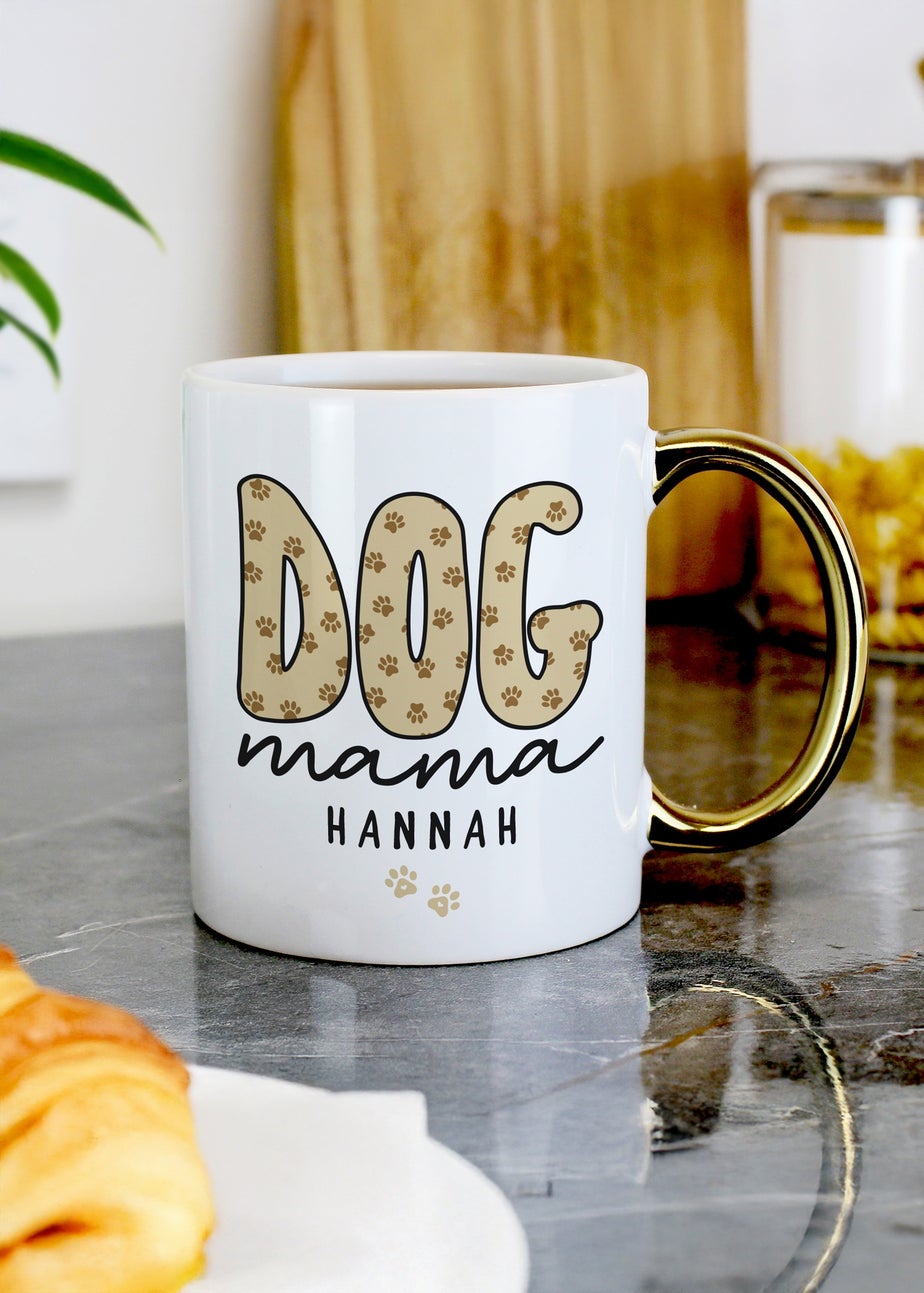 Personalised Memento Company Dog Mama Mug White