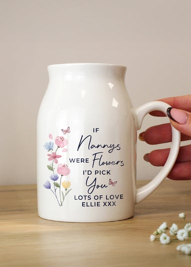 Personalised Memento Company I'd Pick You Jug Vase White