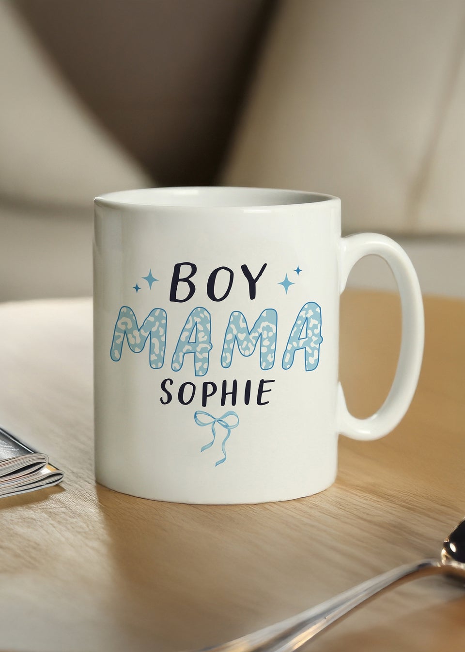 Personalised Memento Company Boy Mama Mug White