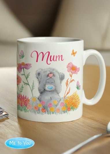 Personalised Memento Company Me to You Flowery Mug Floral