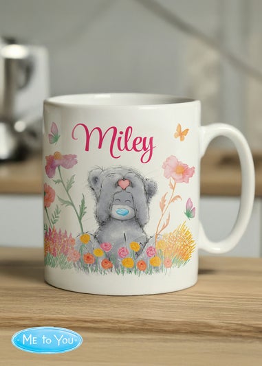 Personalised Memento Company Me to You Flowery Mug Floral