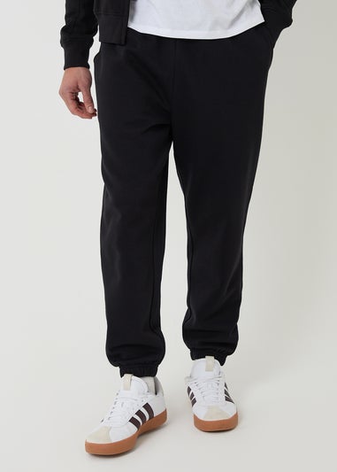 Threadbare Black Tapered Joggers