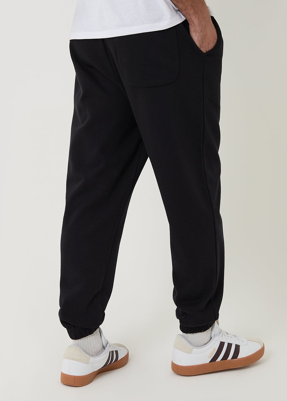 Threadbare Black Tapered Joggers