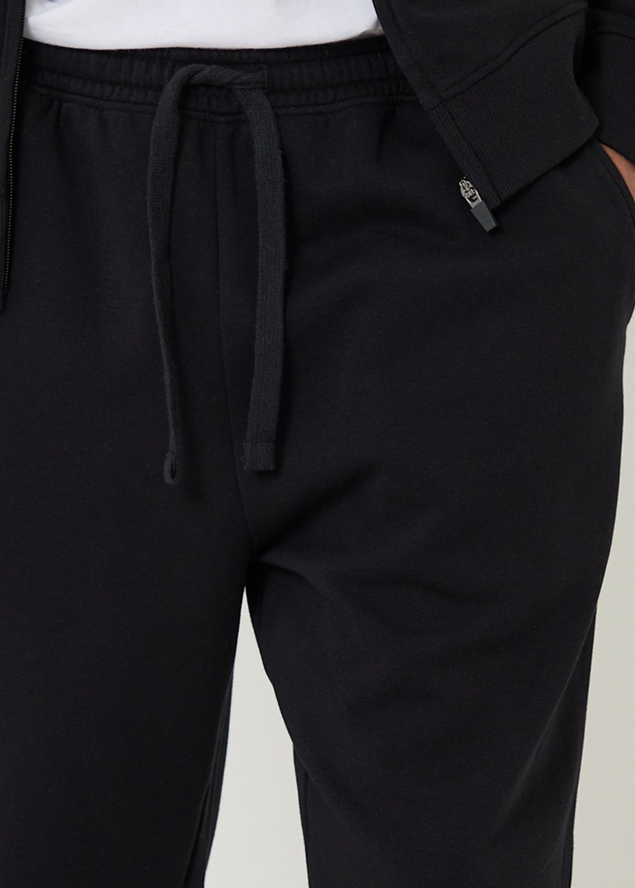 Threadbare Black Tapered Joggers
