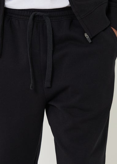 Threadbare Black Tapered Joggers