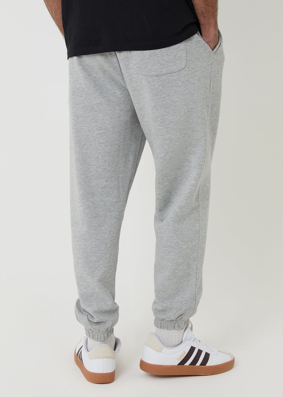 Threadbare Light Grey Tapered Joggers