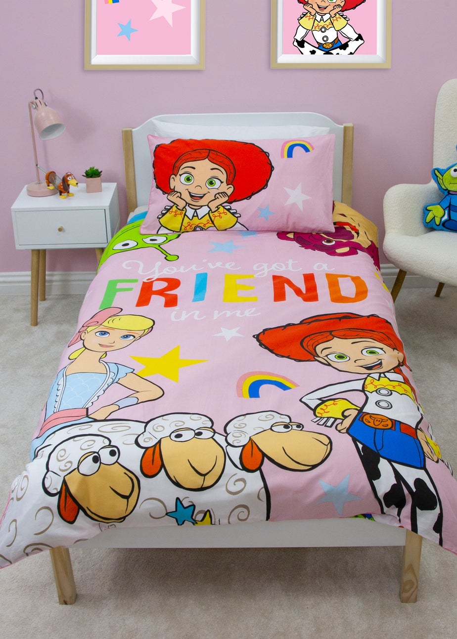 Toy Story Friendship Pink Duvet Cover