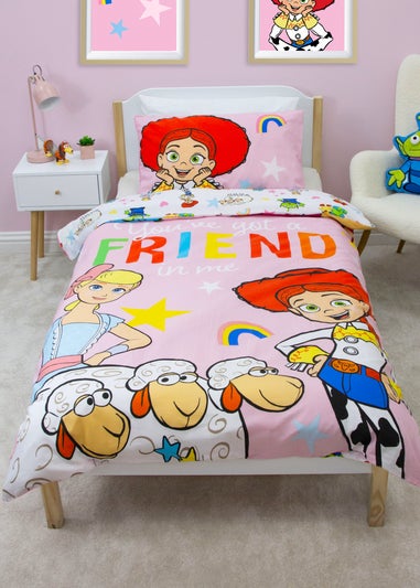Toy Story Friendship Pink Duvet Cover