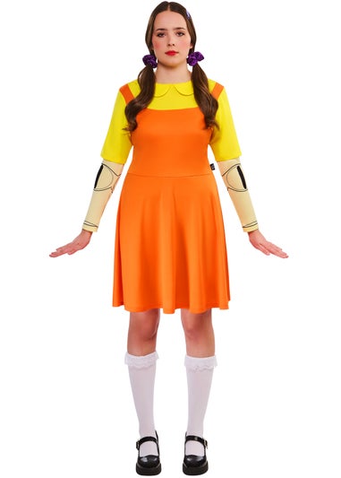 Squid Game Girl Doll Classic Adult Costume