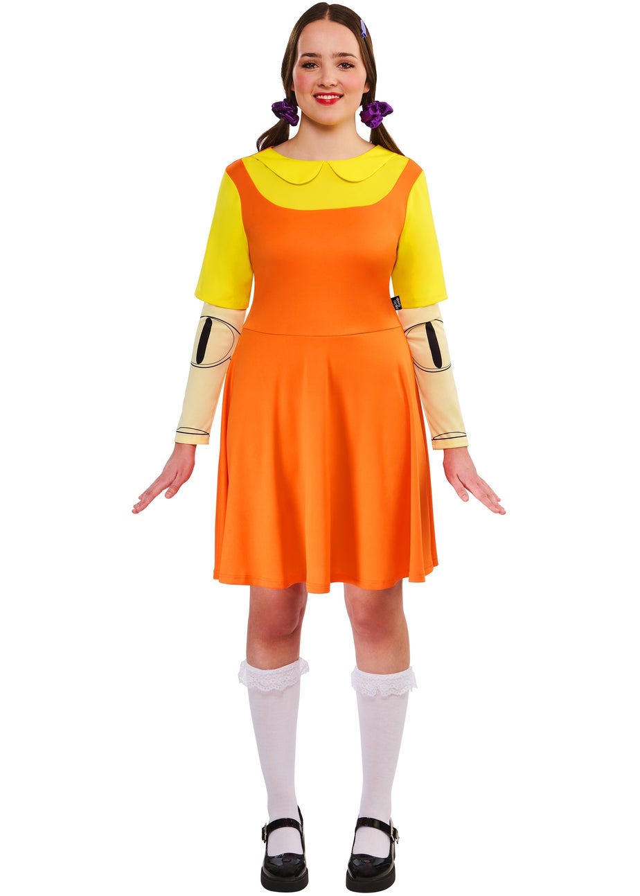 Squid Game Girl Doll Classic Adult Costume