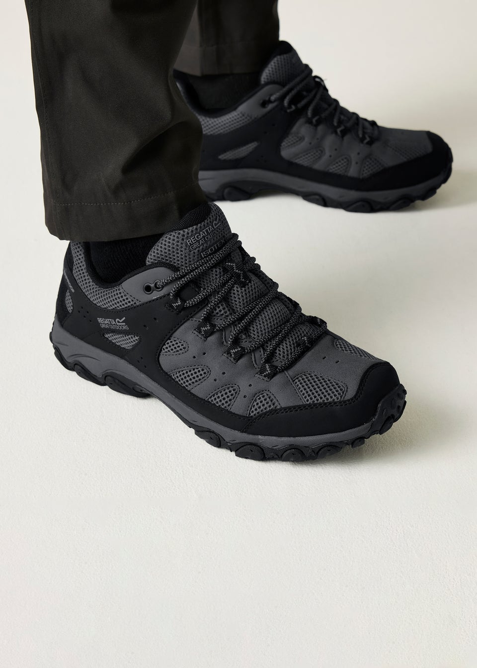 Regatta Grey Edgepoint IV Low Water Resistant Shoes