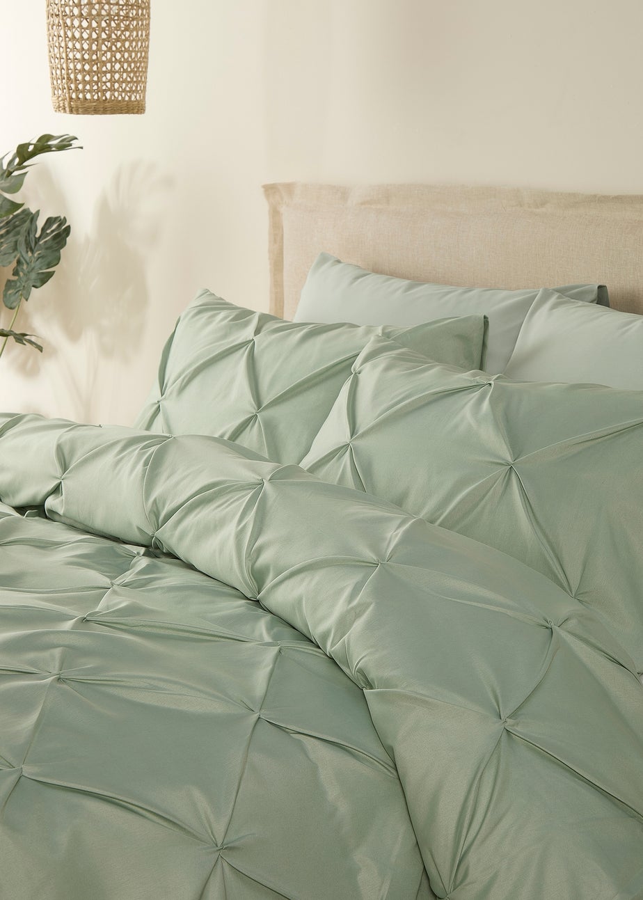 Serene Lara Steel Duvet Cover Set