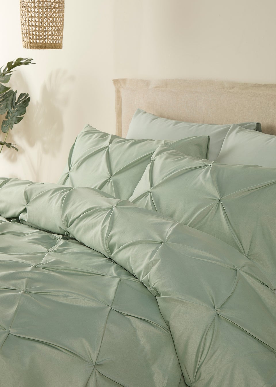 Serene Lara Steel Duvet Cover Set