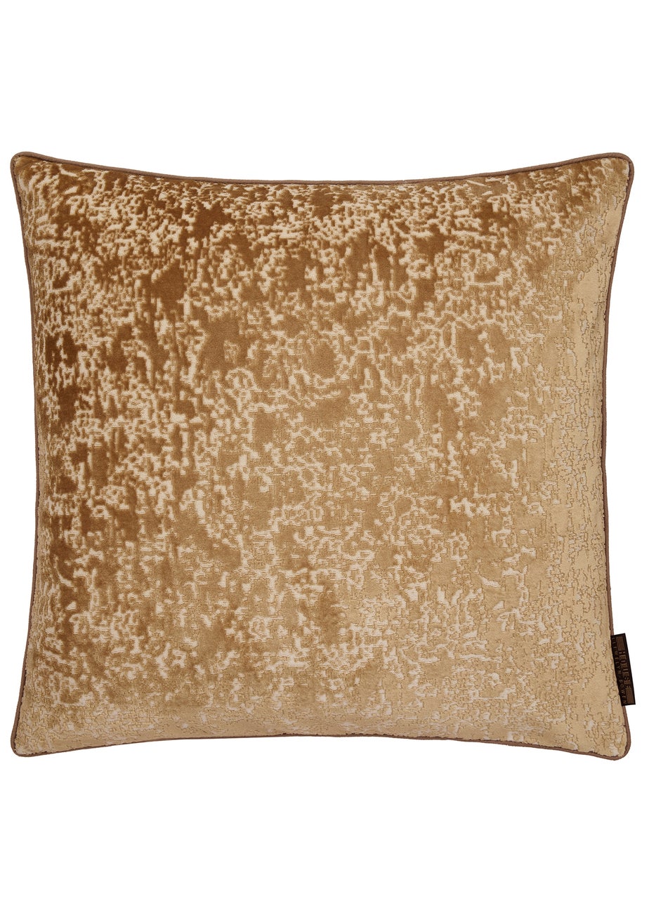 Laurence Llewelyn-Bowen Atlas Velvet Gold Filled Cushion