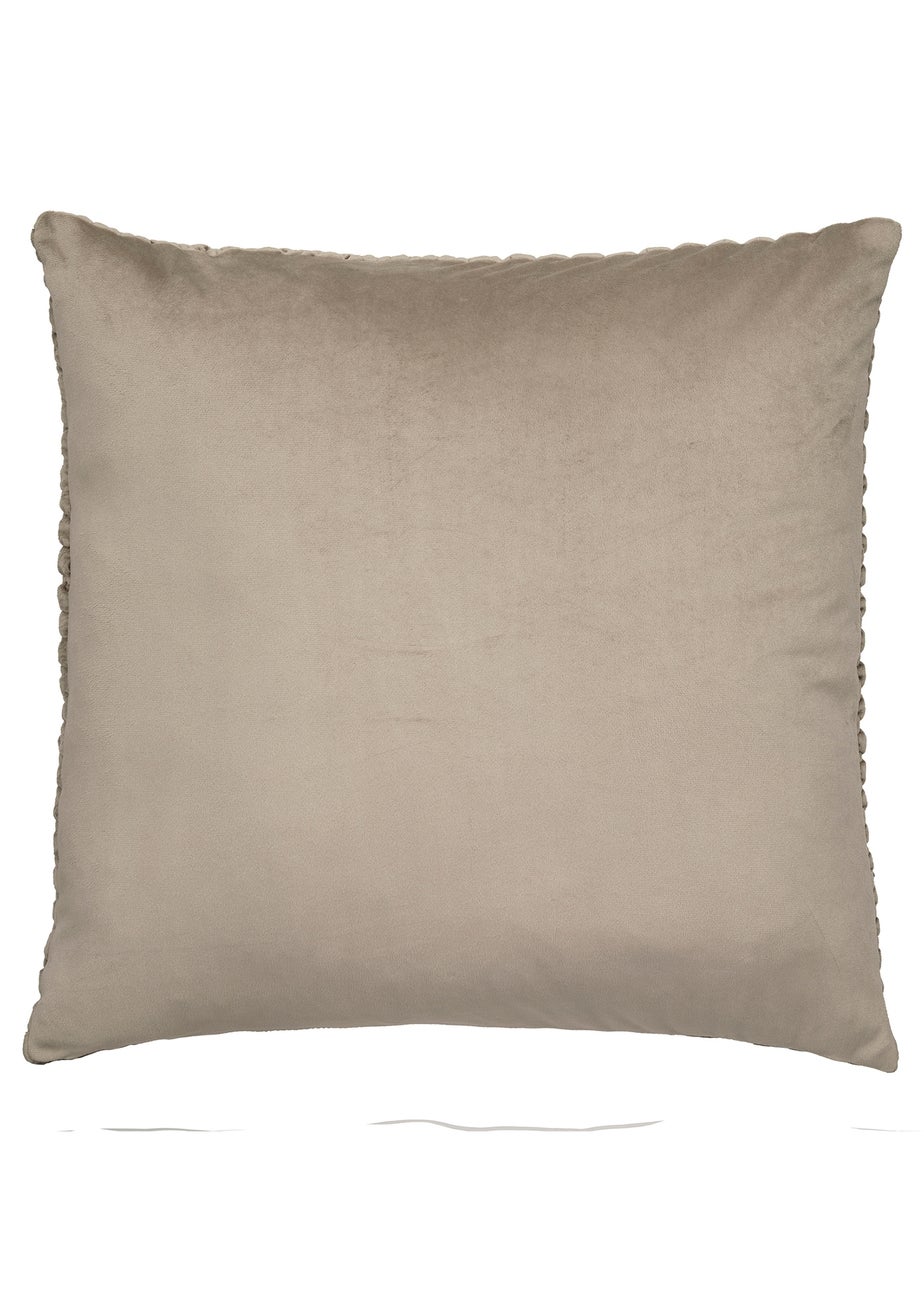 Appletree Bobble Tufted Natural Filled Cushion