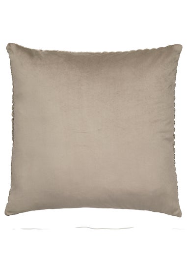 Appletree Bobble Tufted Natural Filled Cushion