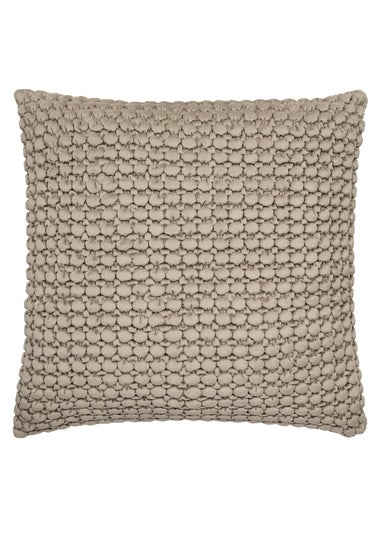 Appletree Bobble Tufted Natural Filled Cushion