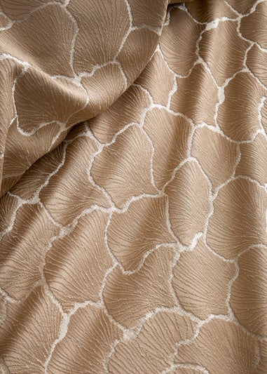 Soiree Ginko Jacquard Jacquard Natural Duvet Cover Set