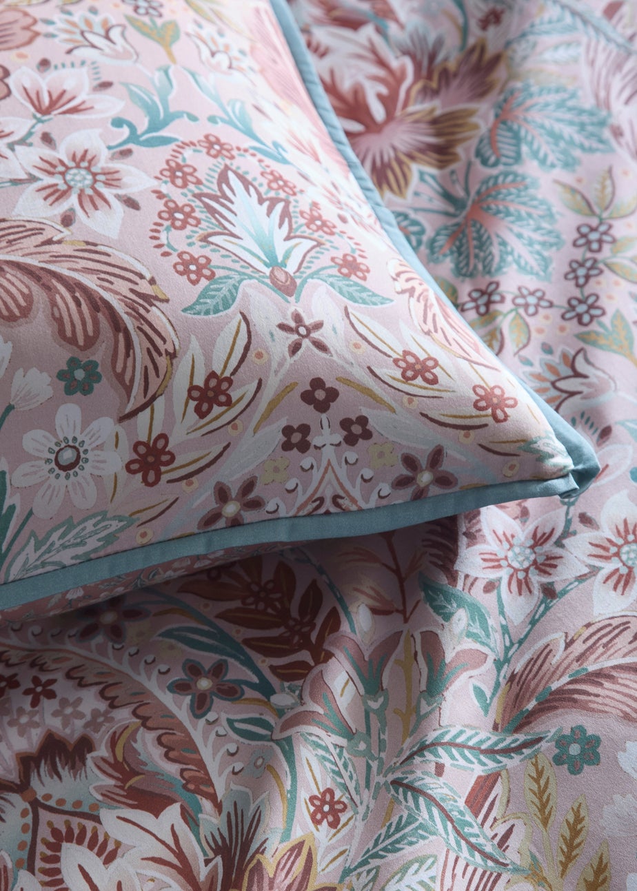 Appletree Floral Damask Super Soft Multi Colour Duvet Cover Set