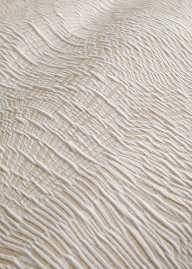 Appletree Fossil Jacquard Reversible Natural Duvet Cover Set