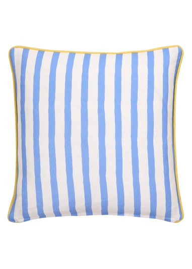 Fusion Lemon Fruit Bowl Outdoor Showerproof Multi Colour Filled Cushion