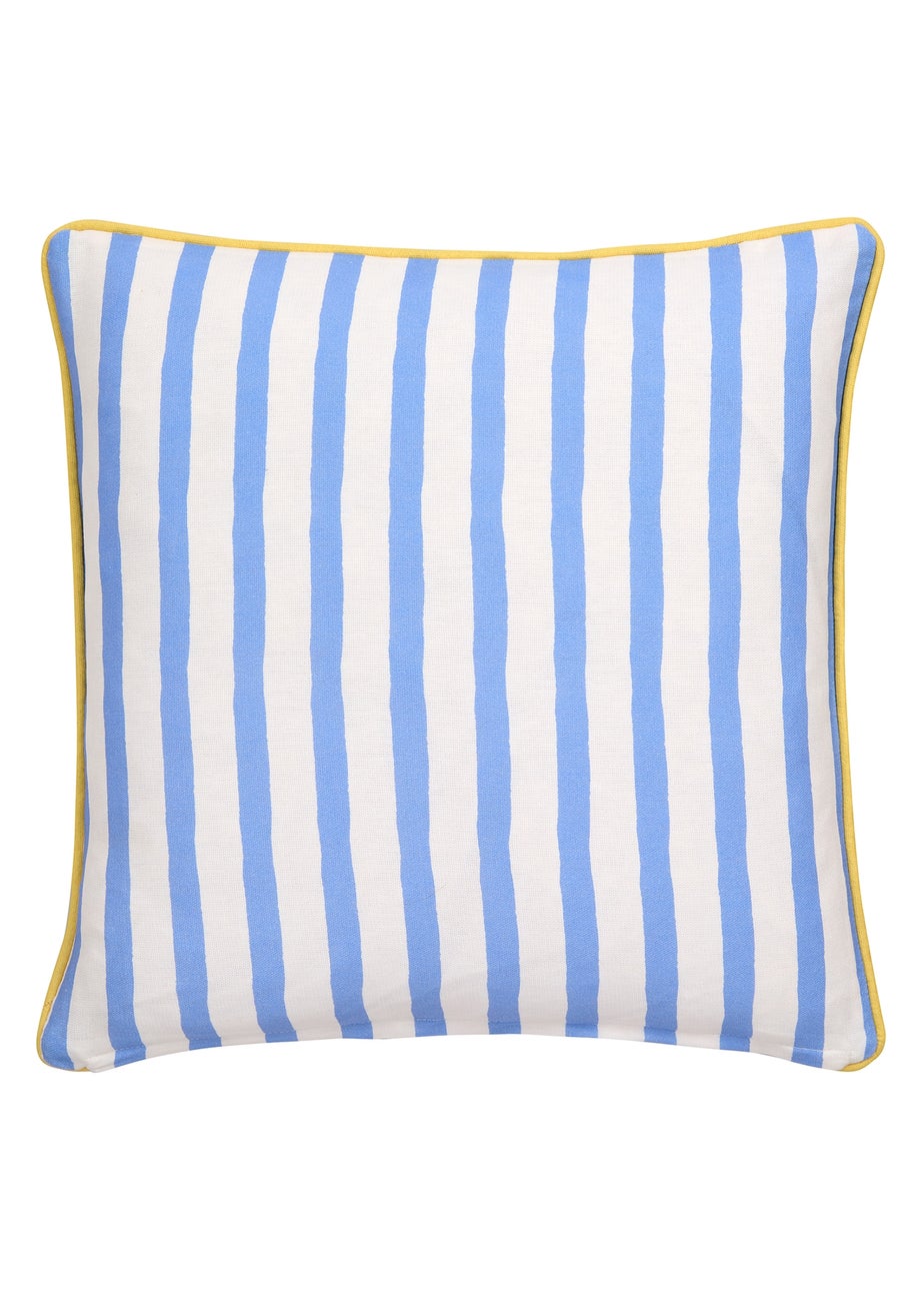 Fusion Lemon Fruit Bowl Outdoor Showerproof Multi Colour Filled Cushion