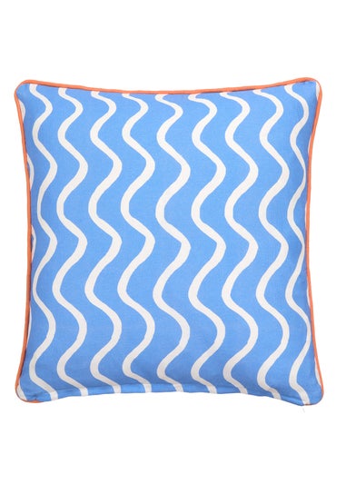 Fusion Soleil Palm Outdoor Showerproof Multi Colour Filled Cushion