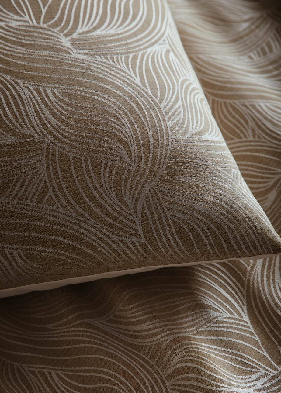 Laurence Llewelyn-Bowen Venus Grace Jacquard Natural Duvet Cover Set