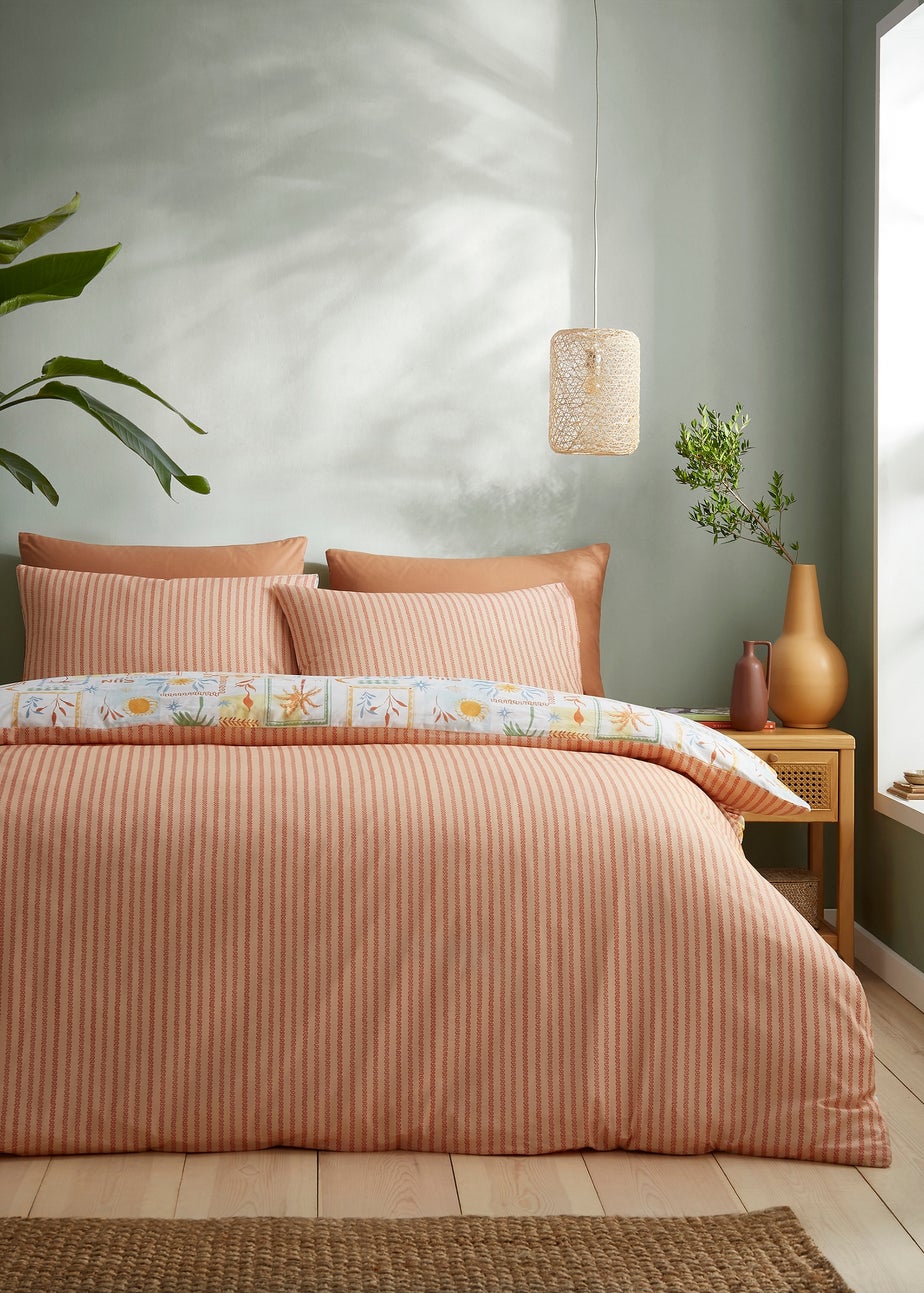 Fusion Soleil Reversible Multi Colour Duvet Cover Set