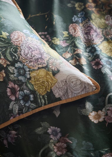 Laurence Llewelyn-Bowen Tuscan Holiday Soft Touch Green Duvet Cover Set