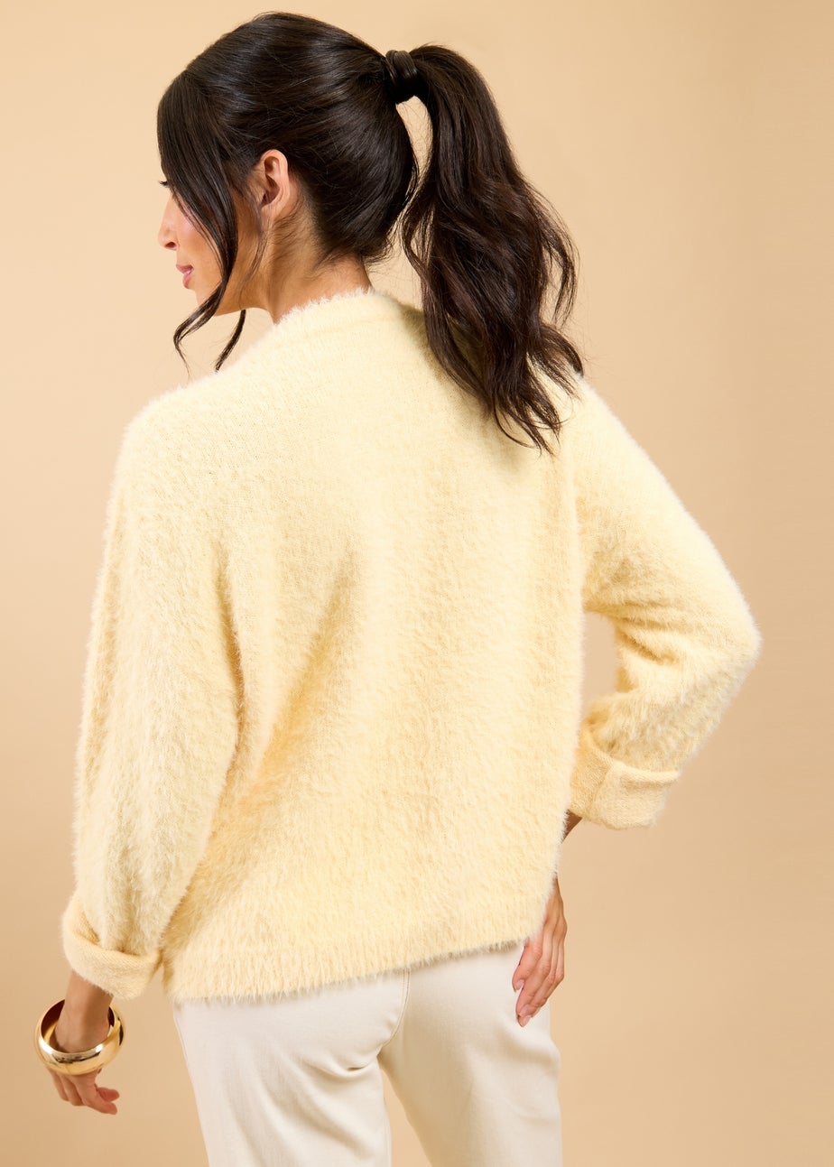 Little Mistress Lemon Soft Knit Jumper