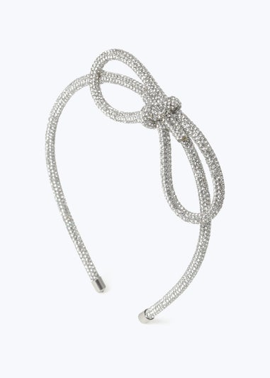 Muse Silver Bow Headband