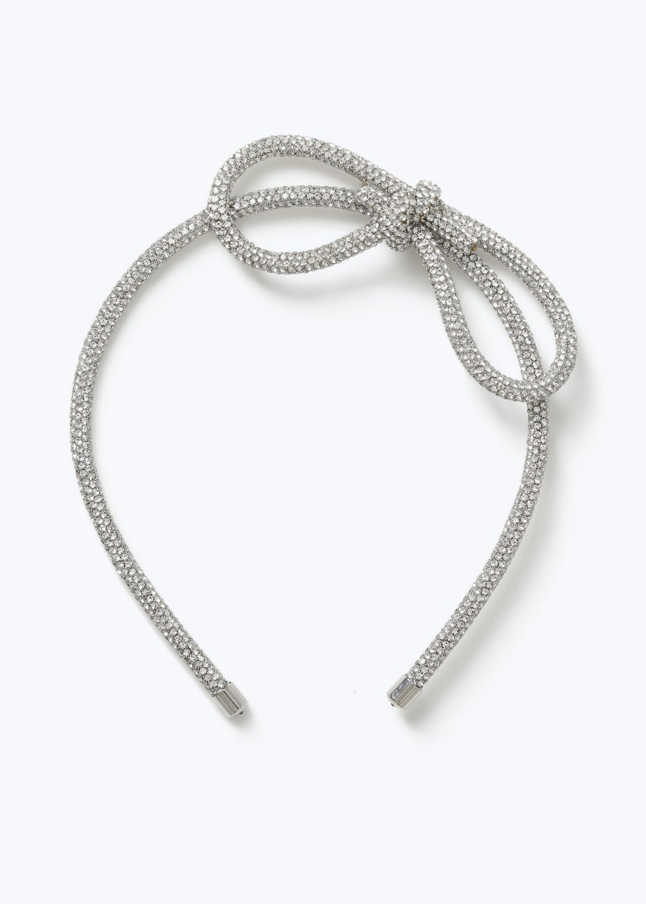 Muse Silver Bow Headband