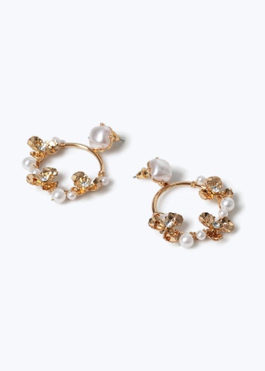 Muse Gold Statement Drop Earring