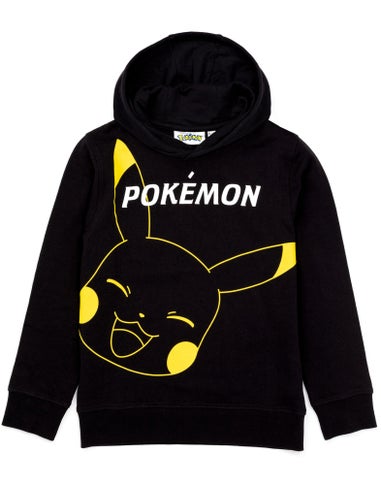 Pokemon Boys Black Pikachu Hoodie (4-14 Years)