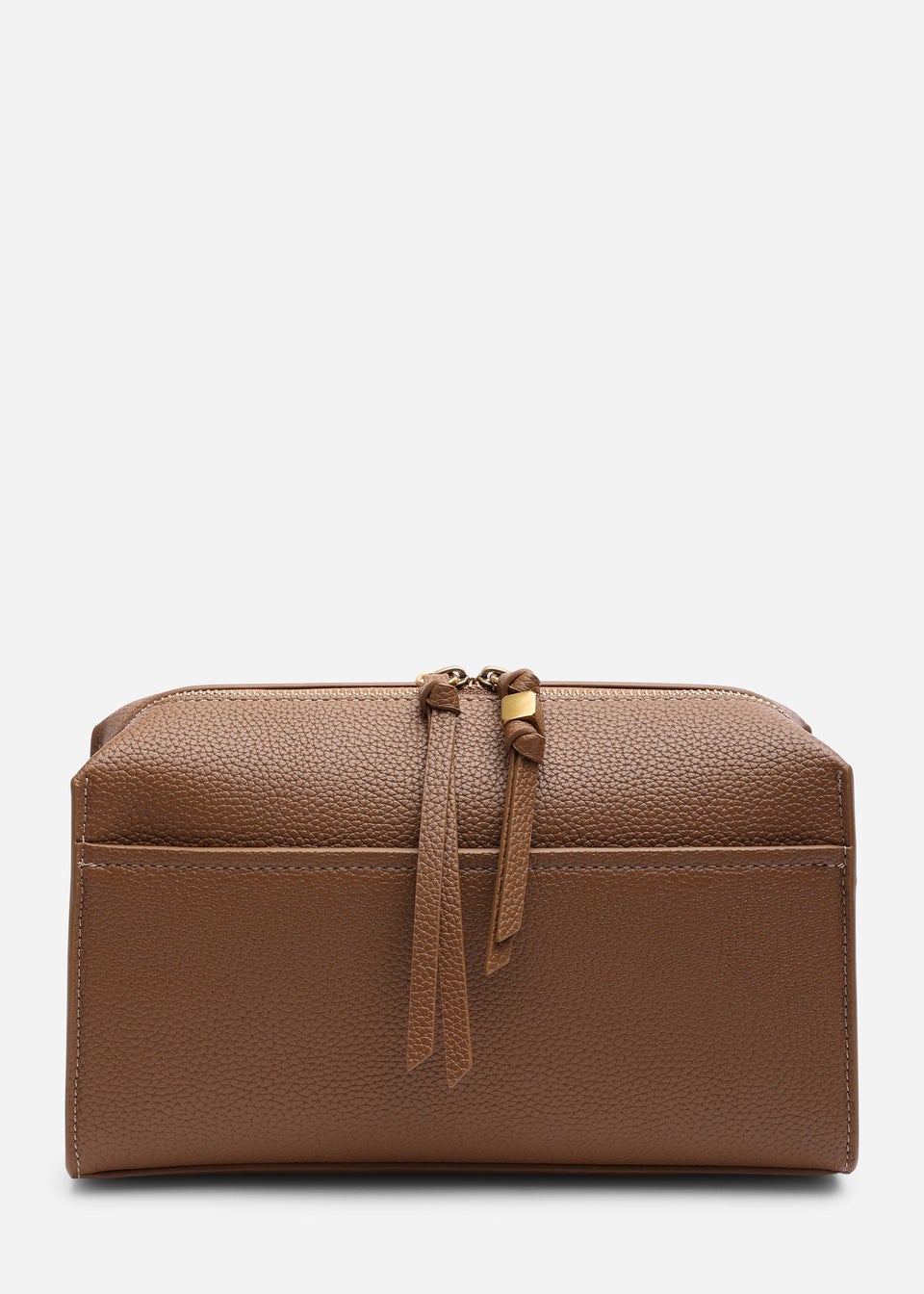 Where's That From Womens Dune Dark Brown Faux Leather Structured Mini Shoulder Bag