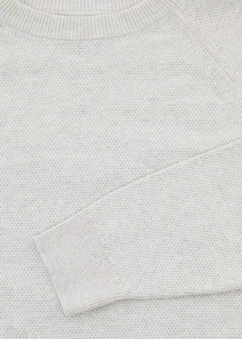 Threadbare Natural Raglan Knitted Crew Neck Jumper