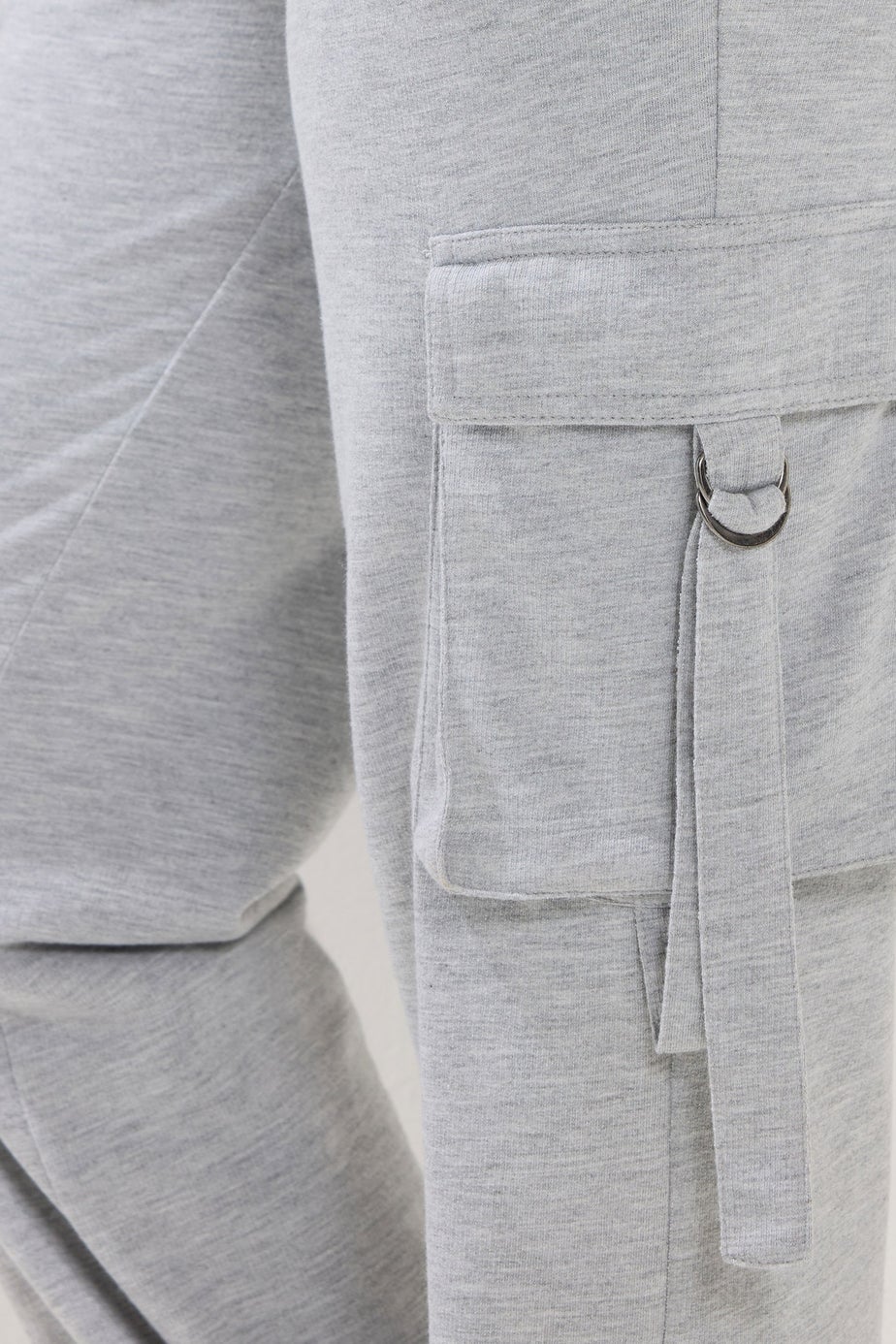 PixieGirl Petite Grey Marl Cargo Joggers