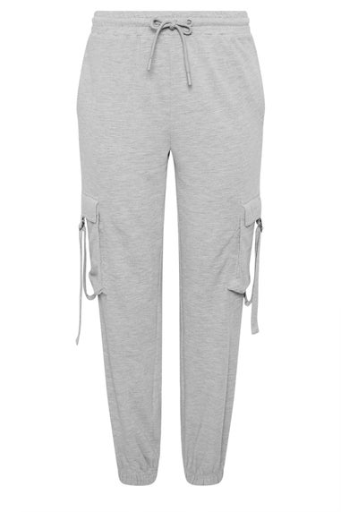 PixieGirl Petite Grey Marl Cargo Joggers