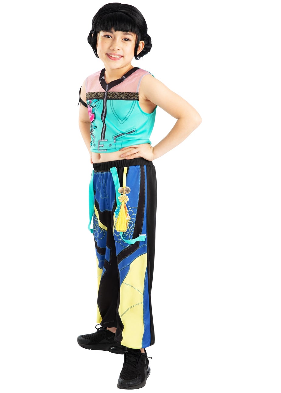 K-Pop Demon Hunters Zoey Core Look Child Costume M & Wig (5-10 Years)