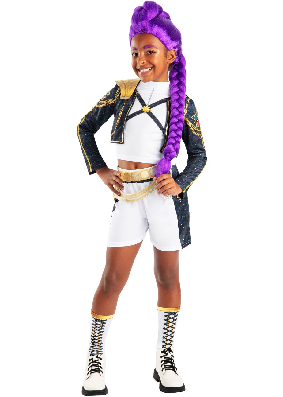 K-Pop Demon Hunters Rumi Golden Deluxe Child Costume & Wig (5-10 Years)