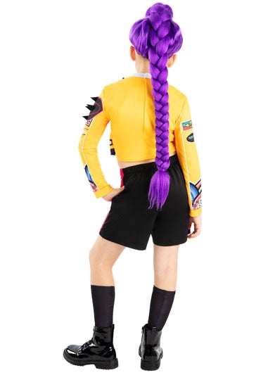 K-Pop Demon Hunters Rumi Core Look Child Costume & Wig (5-10 Years)