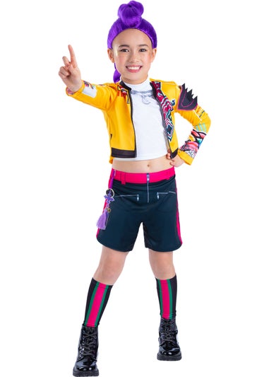 K-Pop Demon Hunters Rumi Core Look Child Costume & Wig (5-10 Years)