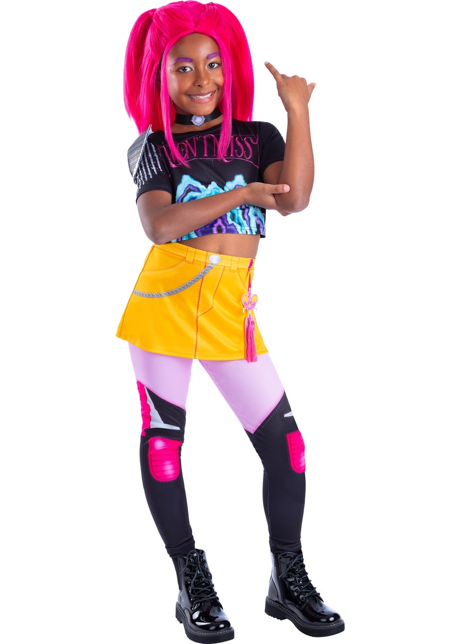 K-Pop Demon Hunters Mira Core Look Child Costume & Wig (5-10 Years)