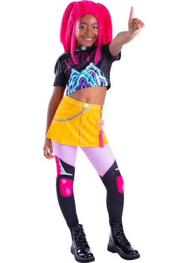 K-Pop Demon Hunters Mira Core Look Child Costume & Wig (5-10 Years)