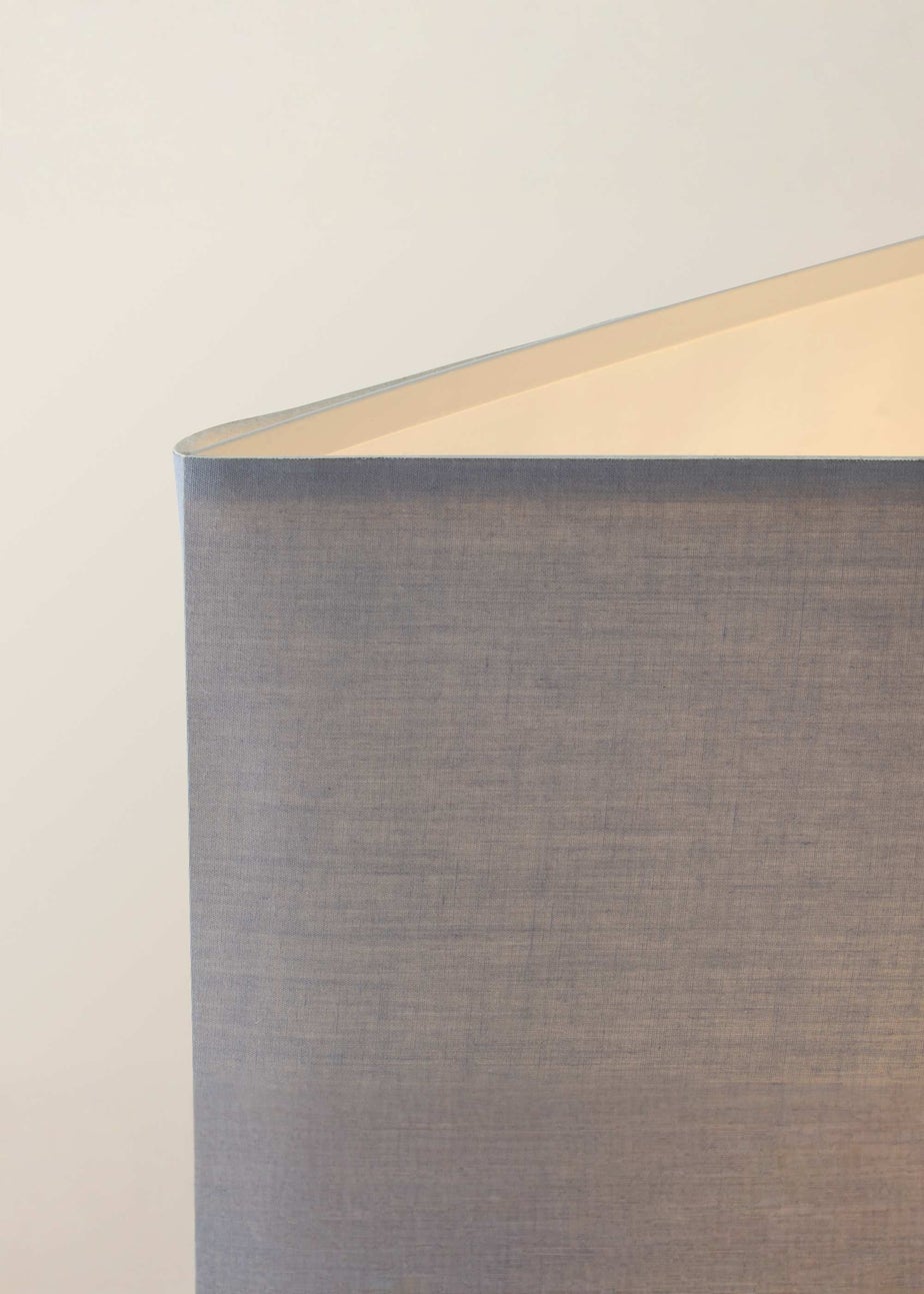 ValueLights Black Taska 3 Tier Shelf Floor Lamp