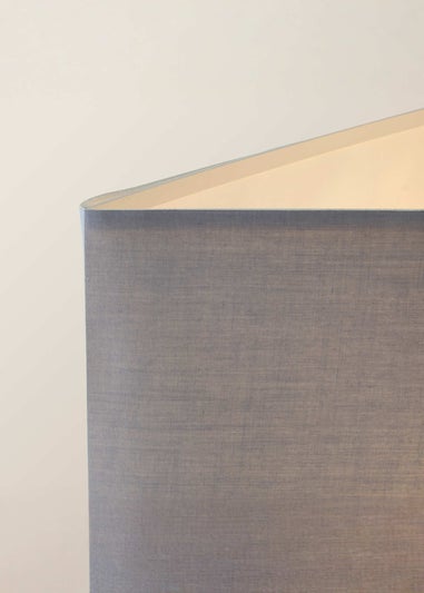 ValueLights Black Taska 3 Tier Shelf Floor Lamp