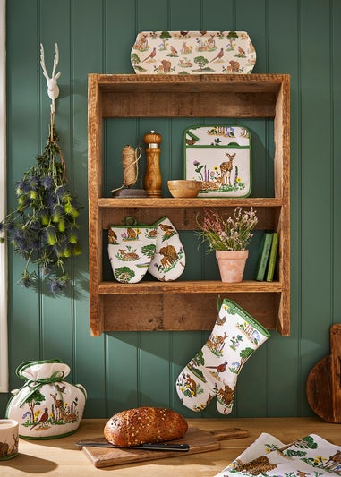 Ulster Weavers Thistlewood Green Apron - Cotton