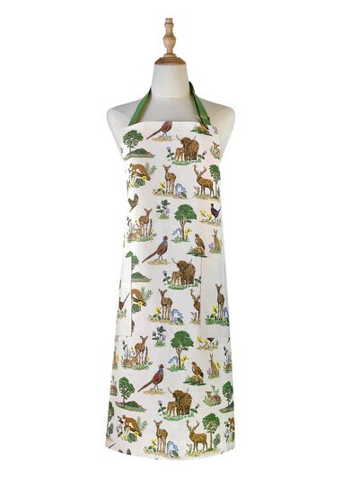 Ulster Weavers Thistlewood Green Apron - Cotton