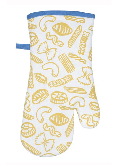 Ulster Weavers Pasta Lovers Club Yellow Gauntlet Oven Glove